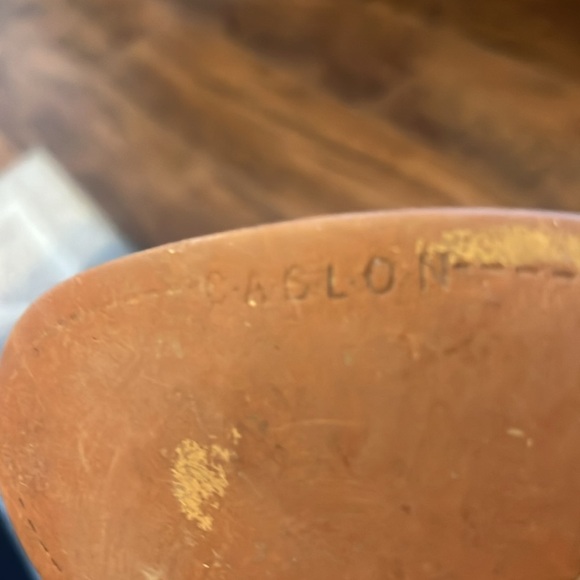 Nordstrom's Caslon Genuine Leather Ankle Boots w/Square Wood Heel Sz. 61/2. - Picture 9 of 10